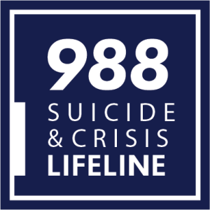 988 Suicide and Crisis Lifeline logo